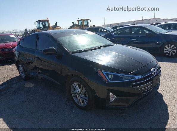 5NPD84LF1LH622244 2020 HYUNDAI ELANTRA Black Przód prawy