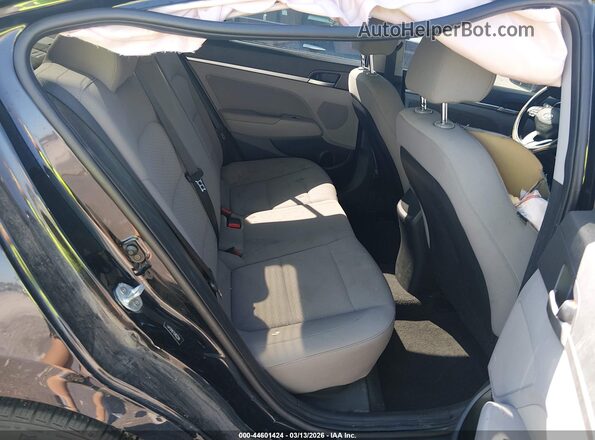 5NPD84LF1LH622244 2020 HYUNDAI ELANTRA Black Widok naklejki z numerem VIN