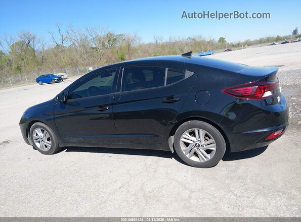 5NPD84LF1LH622244 2020 HYUNDAI ELANTRA Black Widok wnętrza 360 stopni