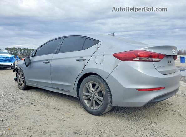 5NPD84LF2HH141846 2017 HYUNDAI ELANTRA Silver Trasero izquierdo