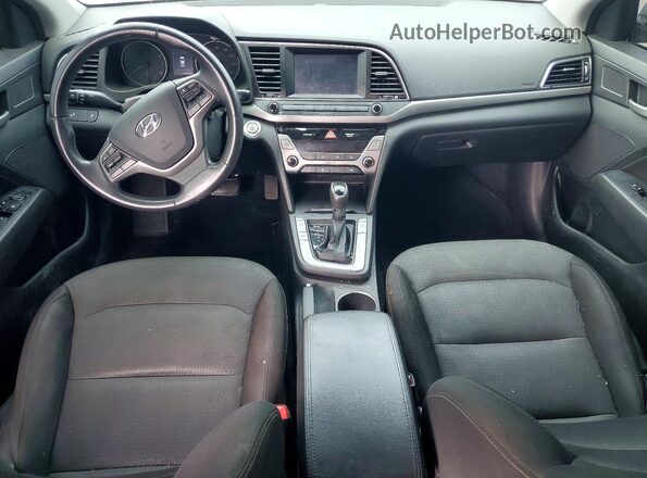 5NPD84LF2HH141846 2017 HYUNDAI ELANTRA Silver Vista del salpicadero