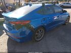 2018 Hyundai Elantra Sel Синий vin: 5NPD84LF2JH219239