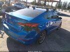 2018 Hyundai Elantra Sel Синий vin: 5NPD84LF2JH219239