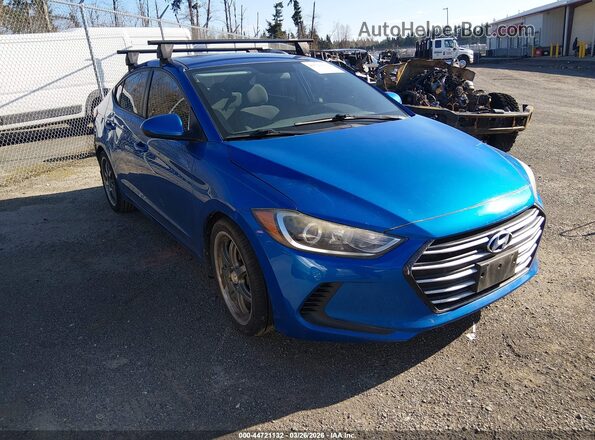 5NPD84LF2JH219239 2018 HYUNDAI ELANTRA Синий 