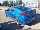 2018 Hyundai Elantra Sel Синий vin: 5NPD84LF2JH219239