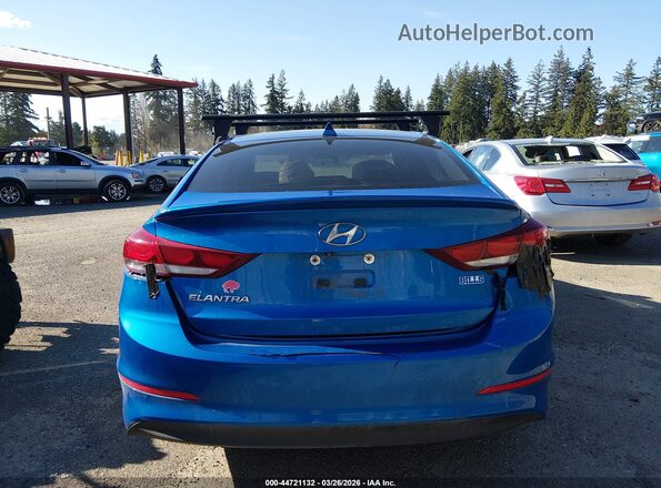 5NPD84LF2JH219239 2018 HYUNDAI ELANTRA Синий 