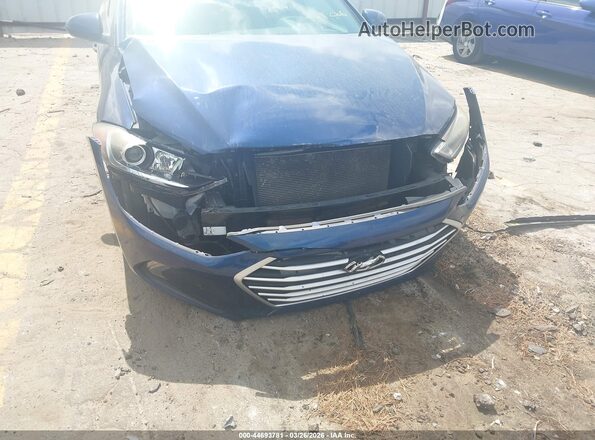 5NPD84LF2JH247266 2018 HYUNDAI ELANTRA Blue Вид спереду