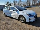 2019 Hyundai Elantra Sel Белый vin: 5NPD84LF2KH431303