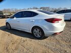 2019 Hyundai Elantra Sel Белый vin: 5NPD84LF2KH431303
