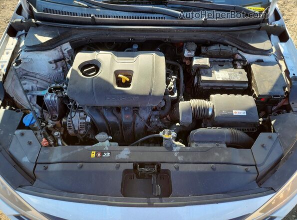 5NPD84LF2KH431303 2019 HYUNDAI ELANTRA Белый Вид задней части салона