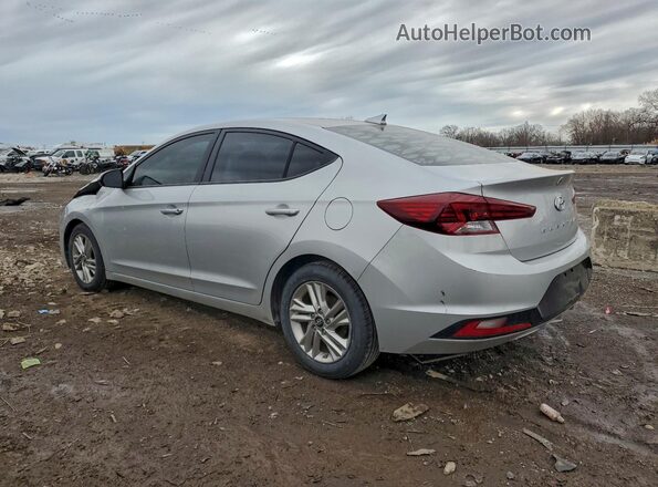 5NPD84LF2KH438316 2019 HYUNDAI ELANTRA Silver Tył lewy