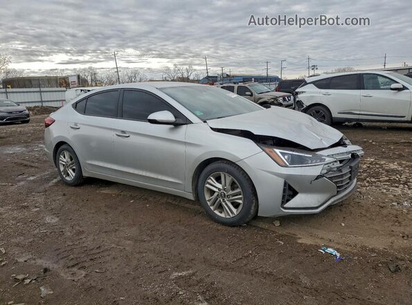 5NPD84LF2KH438316 2019 HYUNDAI ELANTRA Silver Przód prawy