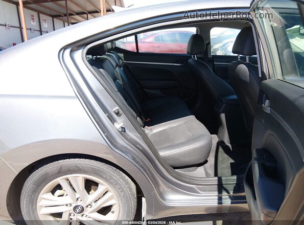 5NPD84LF2KH461126 2019 HYUNDAI ELANTRA Gray Vista de la etiqueta del VIN