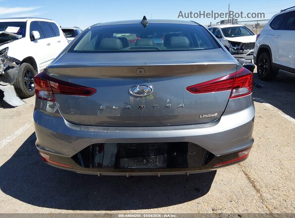 5NPD84LF2KH461126 2019 HYUNDAI ELANTRA Gray 