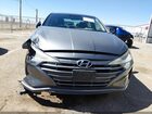 2019 Hyundai Elantra Limited Gray vin: 5NPD84LF2KH461126