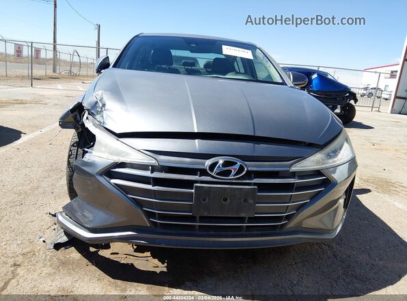 5NPD84LF2KH461126 2019 HYUNDAI ELANTRA Gray Vista del cuadro de instrumentos