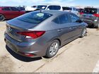 2019 Hyundai Elantra Limited Gray vin: 5NPD84LF2KH461126