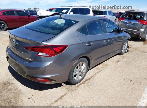 5NPD84LF2KH461126 2019 HYUNDAI ELANTRA Gray Trasero derecho