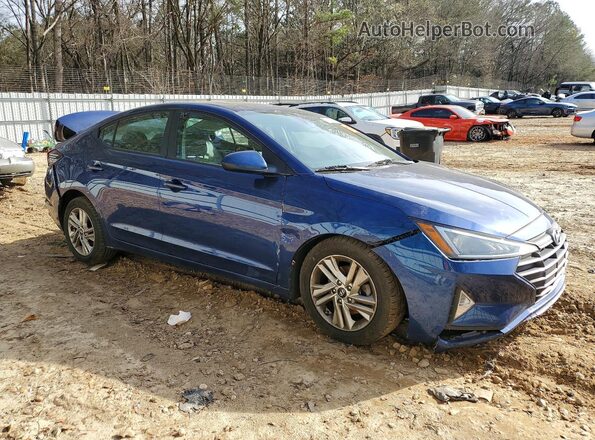 5NPD84LF2LH503781 2020 HYUNDAI ELANTRA Blue Przód prawy