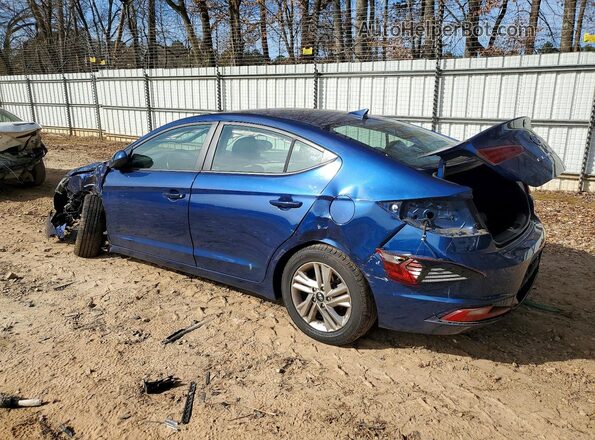 5NPD84LF2LH503781 2020 HYUNDAI ELANTRA Blue Tył lewy