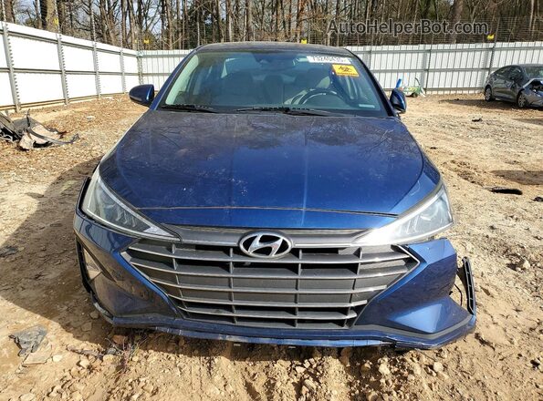 5NPD84LF2LH503781 2020 HYUNDAI ELANTRA Blue Widok z przodu