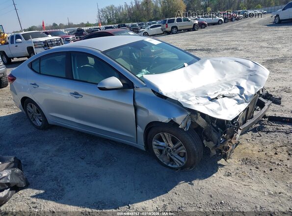 5NPD84LF2LH512352 2020 HYUNDAI ELANTRA Серебряный Передняя правая четверть