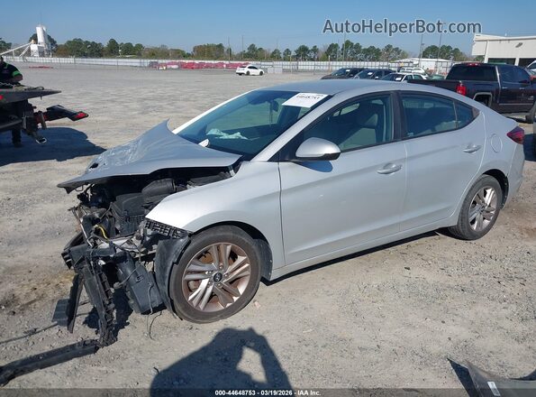 5NPD84LF2LH512352 2020 HYUNDAI ELANTRA Серебряный Передняя левая четверть