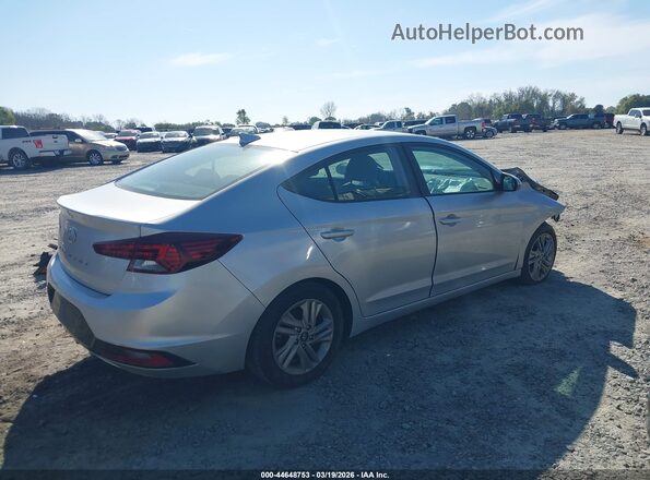 5NPD84LF2LH512352 2020 HYUNDAI ELANTRA Серебряный Задняя правая четверть