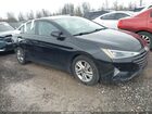 2020 Hyundai Elantra Sel Black vin: 5NPD84LF2LH519138