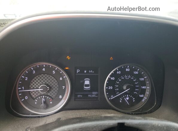 5NPD84LF2LH575080 2020 HYUNDAI ELANTRA Черный Вид щитка приборов