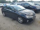 2020 Hyundai Elantra Sel Черный vin: 5NPD84LF2LH575080