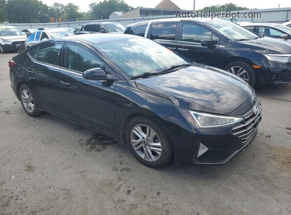5NPD84LF2LH575080 2020 HYUNDAI ELANTRA Черный Передняя правая четверть