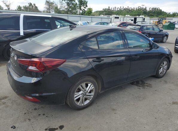 5NPD84LF2LH575080 2020 HYUNDAI ELANTRA Черный Задняя правая четверть