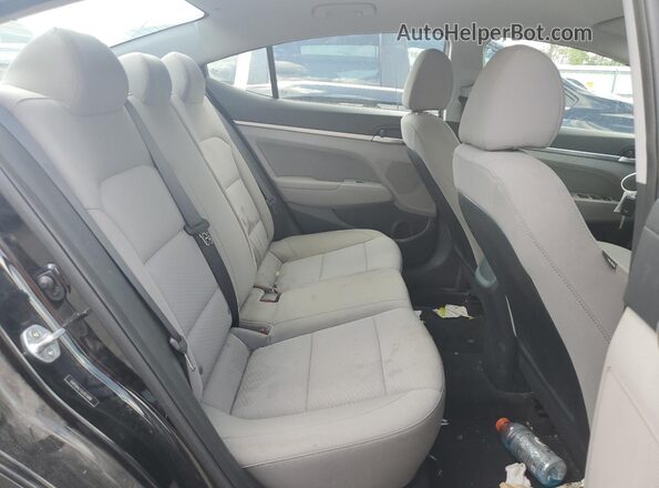 5NPD84LF2LH575080 2020 HYUNDAI ELANTRA Черный Вид задних сидений