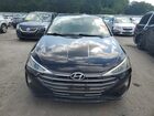 2020 Hyundai Elantra Sel Черный vin: 5NPD84LF2LH575080
