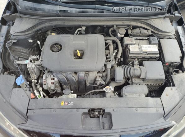 5NPD84LF2LH575080 2020 HYUNDAI ELANTRA Черный Вид задней части салона