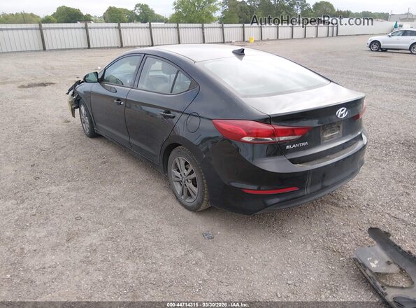 5NPD84LF3JH240231 2018 HYUNDAI ELANTRA Black Tył lewy