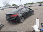 2018 Hyundai Elantra Sel Black vin: 5NPD84LF3JH240231