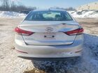 2018 Hyundai Elantra Sel Серебряный vin: 5NPD84LF3JH312402