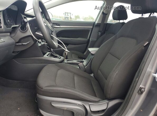 5NPD84LF3KH415935 2019 HYUNDAI ELANTRA Gray Սալոնի դիմացի տեսք