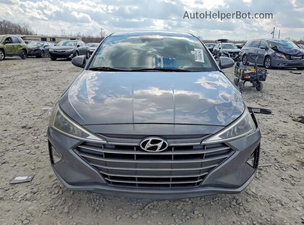 5NPD84LF3KH415935 2019 HYUNDAI ELANTRA Gray Դիմացի տեսք