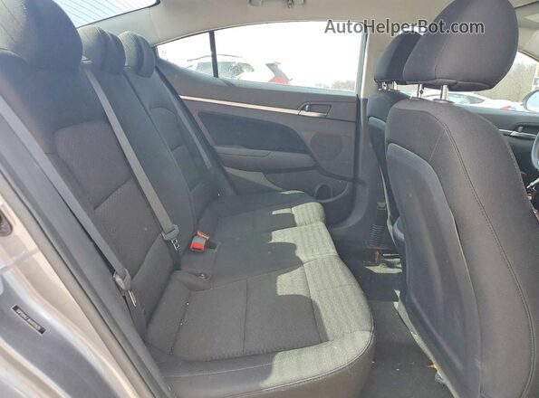 5NPD84LF3KH415935 2019 HYUNDAI ELANTRA Gray Հետևի նստատեղերի տեսք
