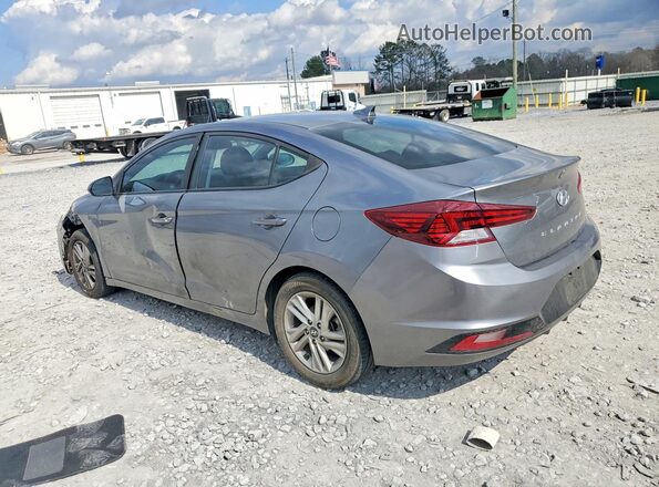 5NPD84LF3KH415935 2019 HYUNDAI ELANTRA Gray Հետևի ձախ