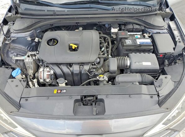 5NPD84LF3KH415935 2019 HYUNDAI ELANTRA Gray Սալոնի հետևի տեսք