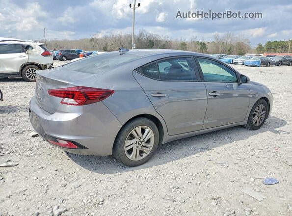 5NPD84LF3KH415935 2019 HYUNDAI ELANTRA Gray Հետևի աջ