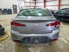 2019 Hyundai Elantra Sel Gray vin: 5NPD84LF3KH416020