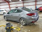 2019 Hyundai Elantra Sel Gray vin: 5NPD84LF3KH416020