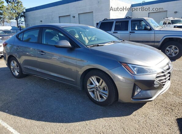 5NPD84LF3KH483622 2019 HYUNDAI ELANTRA Charcoal წინა მარჯვენა