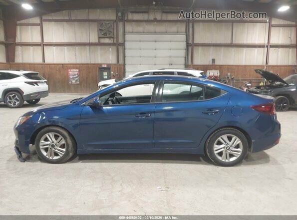 5NPD84LF3LH599761 2020 HYUNDAI ELANTRA Blue Widok wnętrza 360 stopni