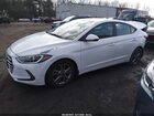 2017 Hyundai Elantra Value Edition White vin: 5NPD84LF4HH143453